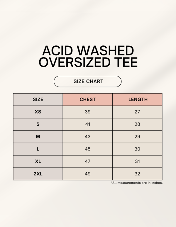 Acid Washed Oversized Tee - Image 8