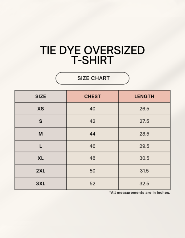 Tie Dye Oversized T-Shirt | XS-3XL - Image 7