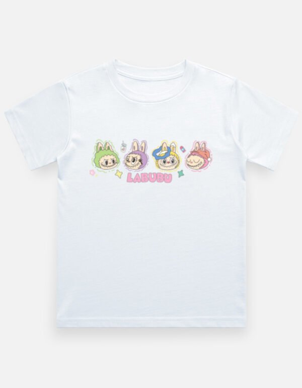 Labubu Tshirt | Kids Crew Neck T-Shirt |  3Year - 13 Year - Image 8