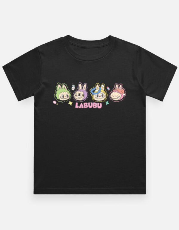 Labubu Tshirt | Kids Crew Neck T-Shirt |  3Year - 13 Year - Image 2