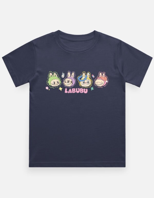 Labubu Tshirt | Kids Crew Neck T-Shirt |  3Year - 13 Year - Image 3