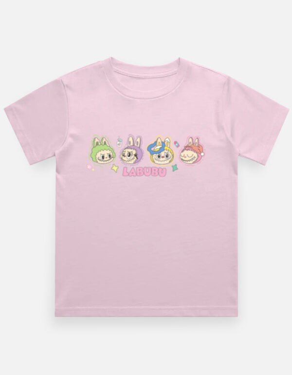 Labubu Tshirt | Kids Crew Neck T-Shirt |  3Year - 13 Year - Image 7